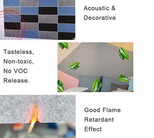 Advantages of PET Acoustic Panel