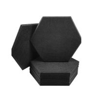 3D Hexagon PET Felt Acoustic Wall Panel for Recording Studio Polyester